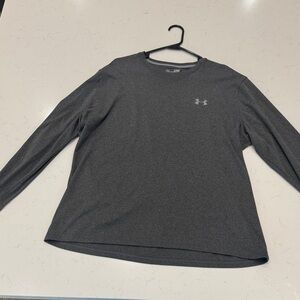 Under Armour Men's Charcoal Long Sleeve Tee